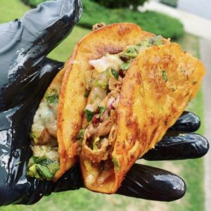 Three Mushroom Birria Tacos